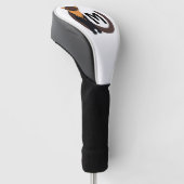 Pine-Marten-Monogramm Golf Headcover (angewinkelt)