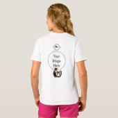 Pine-Marten-Monogramm T-Shirt (Schwarz voll)