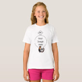 Pine-Marten-Monogramm T-Shirt (Vorne ganz)