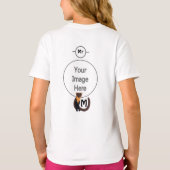Pine-Marten-Monogramm T-Shirt (Rückseite)