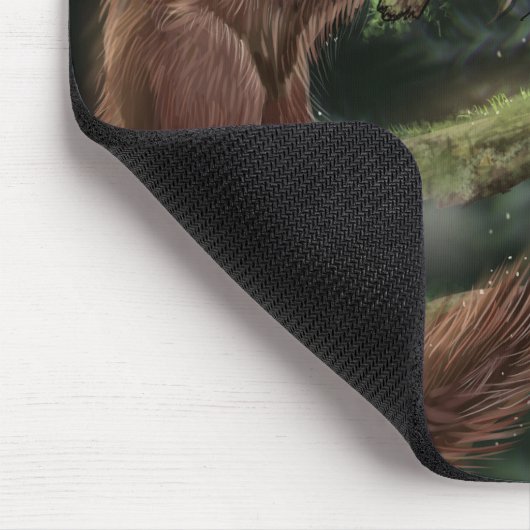 Pine Marten Mousepad (Ecke)