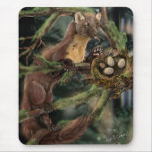 Pine Marten Mousepad (Vorne)