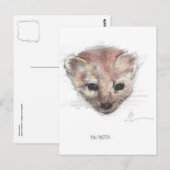 Pine Marten Postcard Postkarte (Vorne/Hinten)