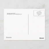 Pine Marten Postcard Postkarte (Rückseite)