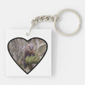 Pine Marten Schlüsselanhänger (Rückseite)