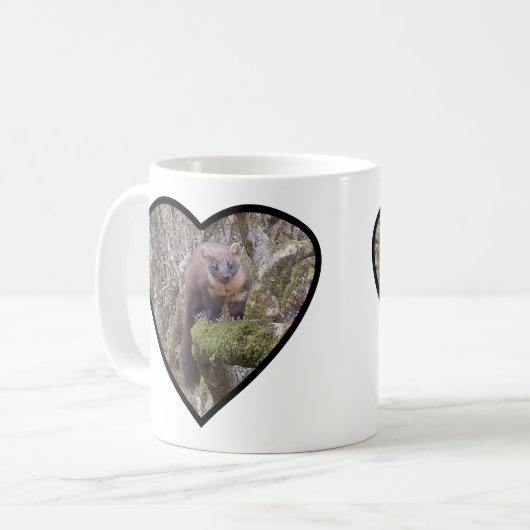 Pine Marten Tasse (Vorderseite Links)