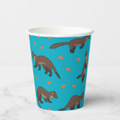 Pine Martens Pappbecher (Rückseite)