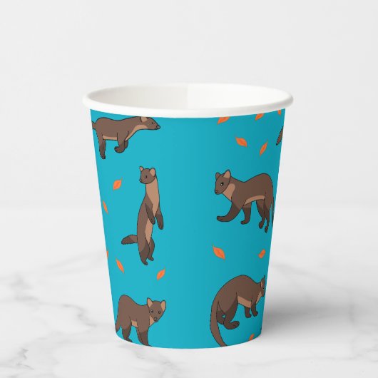 Pine Martens Pappbecher (Links)