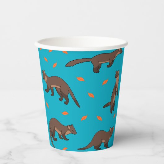 Pine Martens Pappbecher (Vorderseite)