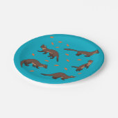 Pine Martens Pappteller (Schrägansicht)