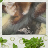 Pine Martin Geschirrtuch (Gefaltet)