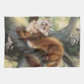 Pine Martin Geschirrtuch (Horizontal)