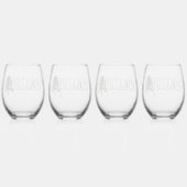 Pine Mountain Cabin Vacation Rental - Weinglas Ohne Stiel (Hinten)