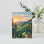 Pine Mountain Georgia Postkarte (Stehend Vorderseite)