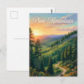 Pine Mountain Georgia Postkarte (Vorne/Hinten)