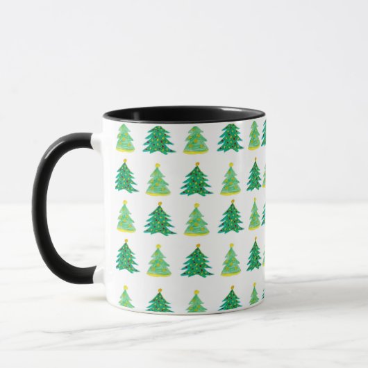 Pine-Muster Tasse (Links)