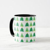 Pine-Muster Tasse (Vorderseite Links)