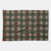 Pine Needle Kariert Geschirrtuch (Horizontal)