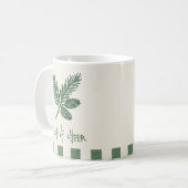 Pine Needle Lane - “A Cup of Cheer” With Pinecone Kaffeetasse (Vorderseite Links)