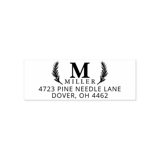 Pine Needle Lane Permastempel (Design)