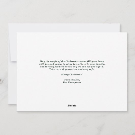 Pine Needles and Pine Cones Kaminfeuer Weihnachten (Rückseite)