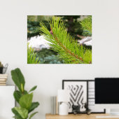Pine Needles Poster (Heimbüro)