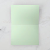 Pine Needles und Berries Karte (Innenseite)