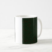 Pine Needles und Red Berries Kaffeetasse (VorderseiteRechts)
