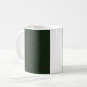 Pine Needles und Red Berries Kaffeetasse (Vorderseite Links)