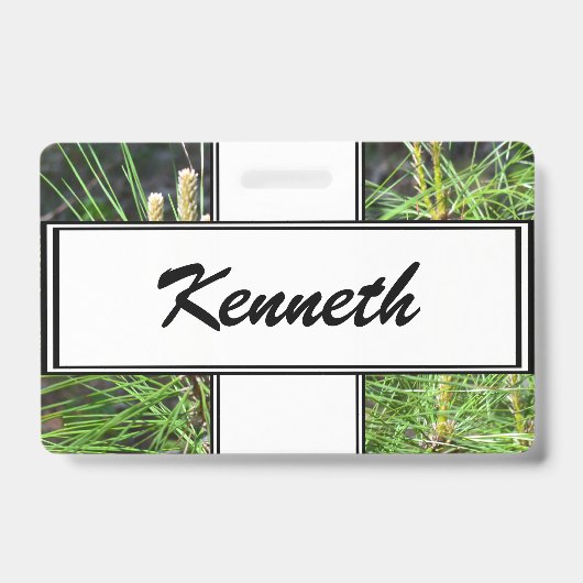 Pine Needles von Kenneth Yoncich Ausweis (Vorderseite)