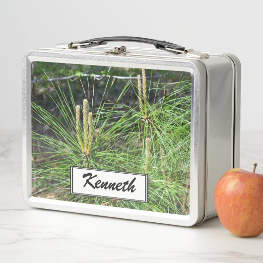 Pine Needles von Kenneth Yoncich Metall Lunch Box (Beispiel)