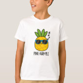 Pine-Nickerchen Funny Fruit Ananas Pun T-Shirt (Vorderseite)