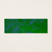 Pine Pattern Custom Gift Tag (Rückseite)