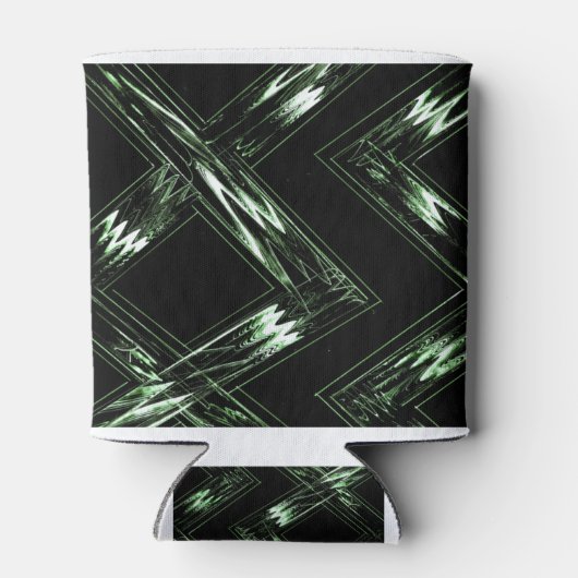 Pine Pattern in Perspektive Dosenkühler (Rückseite)