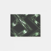 Pine Pattern in Perspektive Post-it Klebezettel (Vorderseite)