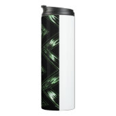 Pine Pattern in Perspektive Thermosbecher (Nach rechts gedreht)