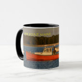 Pine Point Black 11 oz Ringer Tasse (Vorderseite Links)
