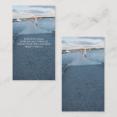 PINE POINT DOCK-UNTERNEHMENSKARTENVORLAGE VISITENKARTE (Vorne/Hinten)