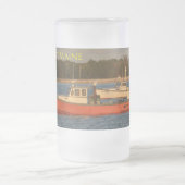 Pine Point Maine Mattiert 16 oz Mattierte Glass-Ta Mattglas Bierglas (Mittel)