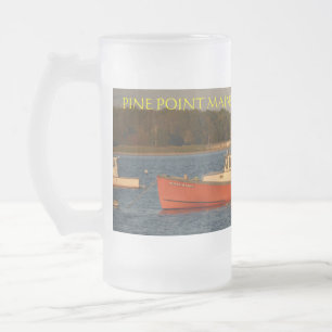 Pine Point Maine Mattiert 16 oz Mattierte Glass-Ta Mattglas Bierglas