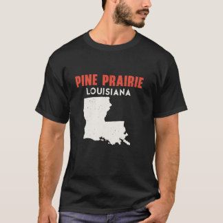 Pine Prairie Louisiana USA Staat America Travel Lo T-Shirt