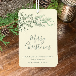 Pine Religious Christmas Business Promotional Gift Autolufterfrischer