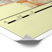 Pine Ridge Indian Reservation Map Poster (Ecke)