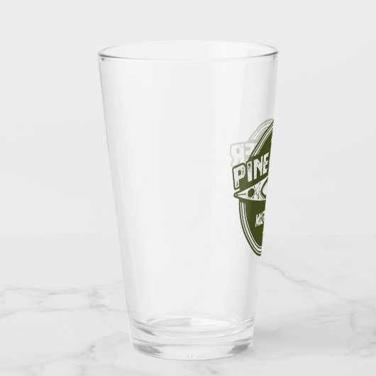 Pine River Michigan Kayaking Glas (Rechts)