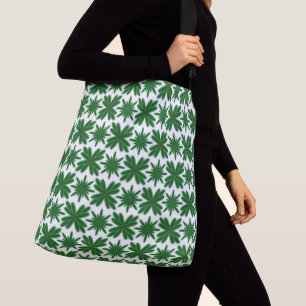 Pine Snowflakes Crossbody Bag (2 Größen) Tragetaschen Mit Langen Trägern