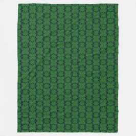 Pine Snowflakes Forest Fleece Blanket (3 Größe)