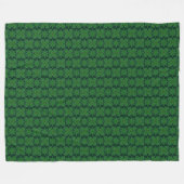Pine Snowflakes Forest Fleece Blanket (3 Größe) (Vorderseite (Horizontal))