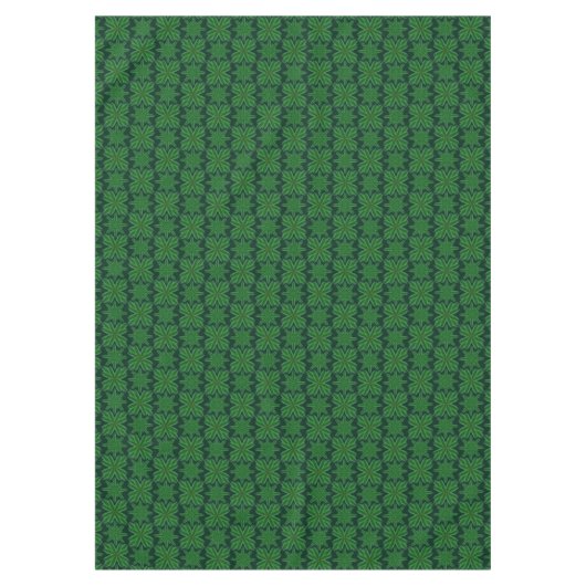 Pine Snowflakes Forest Tablecloth (3 Größen) Tischdecke (Vorderseite)