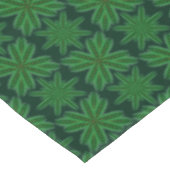 Pine Snowflakes Forest Tablecloth (3 Größen) Tischdecke (Schrägansicht)