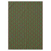 Pine Snowflakes Garnet Tablecloth (3 Größen) Tischdecke (Vorderseite)